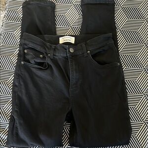 Reformation 28 black denim